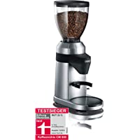Graef CM800 - Molinillo de café- 128 W- Color Plateado